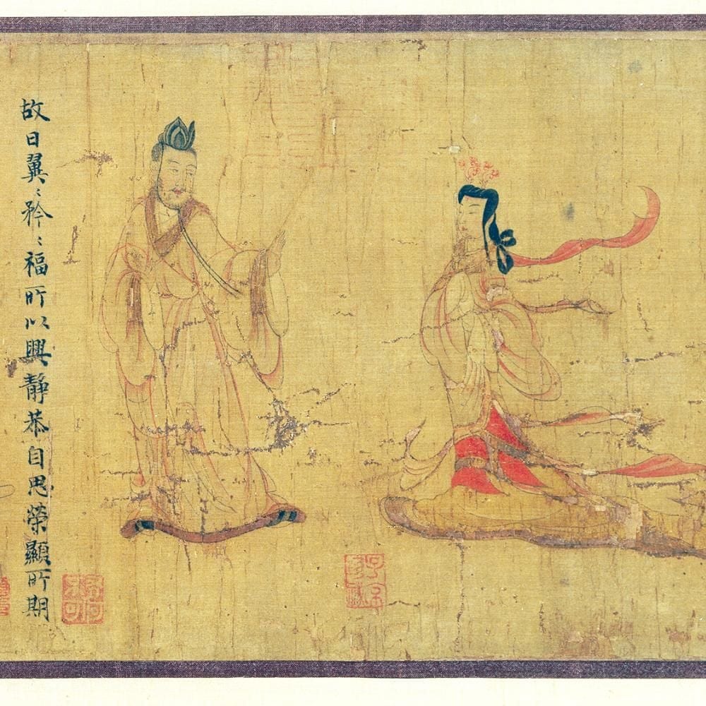 《女史箴图》（局部），大英博物馆藏