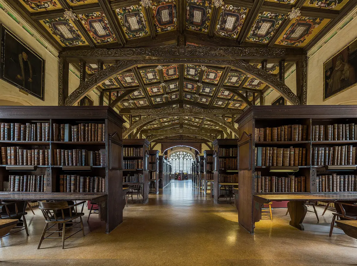 Duke Humfrey's Library, which only the library tours can enter