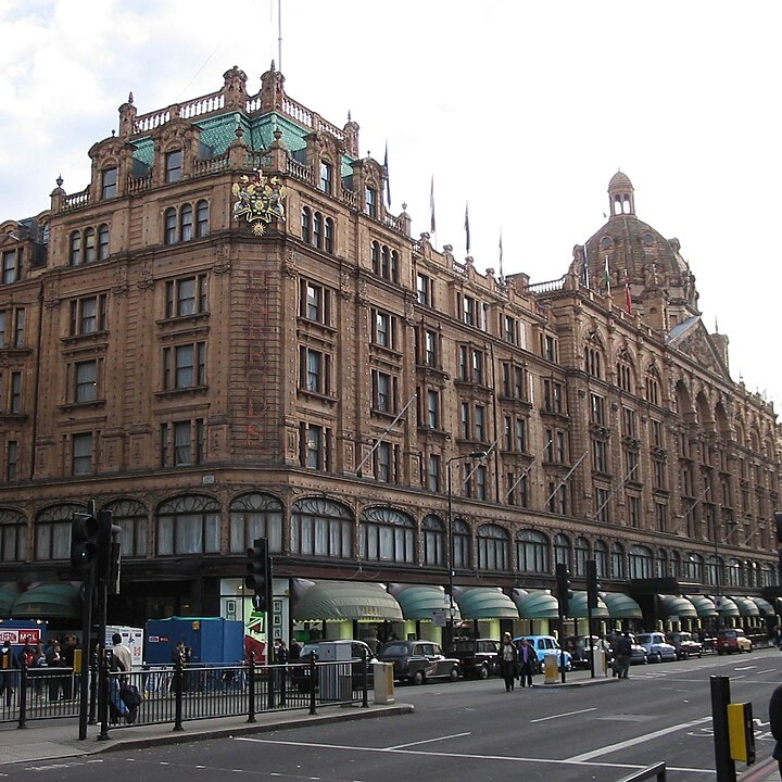 Harrods department store exterior