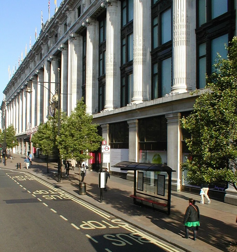 Selfridges department store exterior